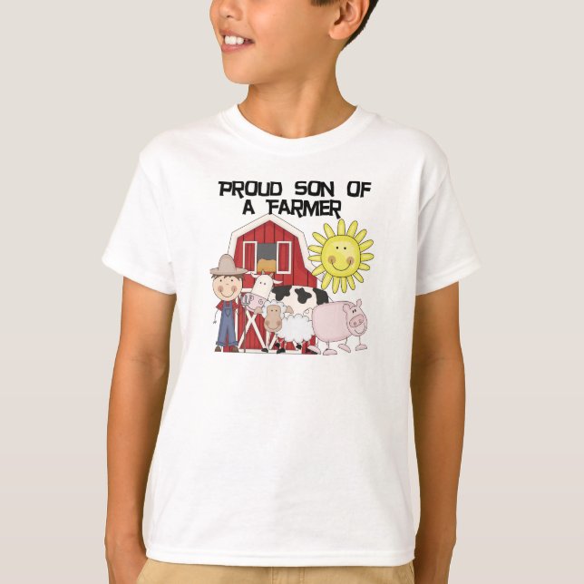 Proud Son of a Farmer Tshirts and Gifts (Front)