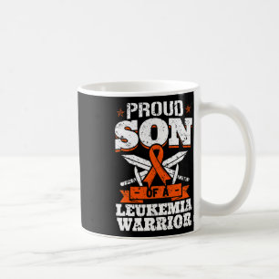 Proud Son Of A Leukaemia Warrior Child Awareness B Coffee Mug