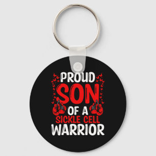 Proud Son Of Sickle Cell Disease Warrior Awareness Key Ring