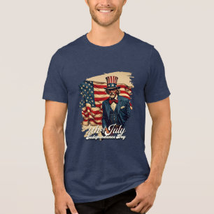Proud Soul of the 4th of July Tri-Blend Shirt