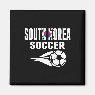 Proud South Korea Soccer Fans Jersey Support Korea Magnet