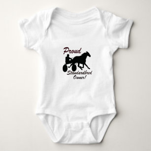 Proud Standardbred Owner Baby Bodysuit