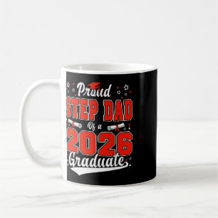 Proud Step Grandma Of 5th Grade Graduate 2026 Fami Coffee Mug