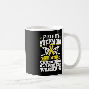 Proud Stepmom Of A Childhood Cancer Warrior Awaren Coffee Mug