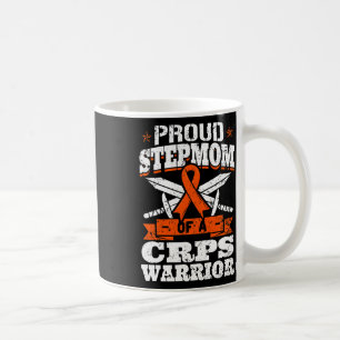 Proud Stepmom Of A Crps Warrior Rsd Awareness Ribb Coffee Mug