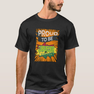 Proud surveyor citizen Profession career worker wo T-Shirt
