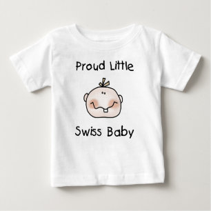 Proud Swiss Baby Baby T-Shirt