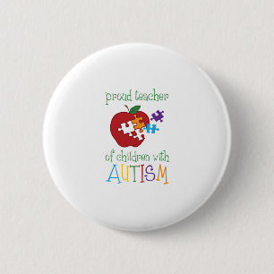 Proud Teacher 6 Cm Round Badge