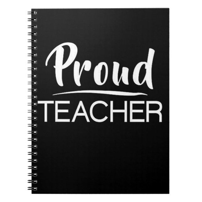 Proud Teacher Notebook (Front)