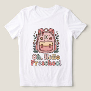 Proud Teacher Women’s Hello Preschool Shirt