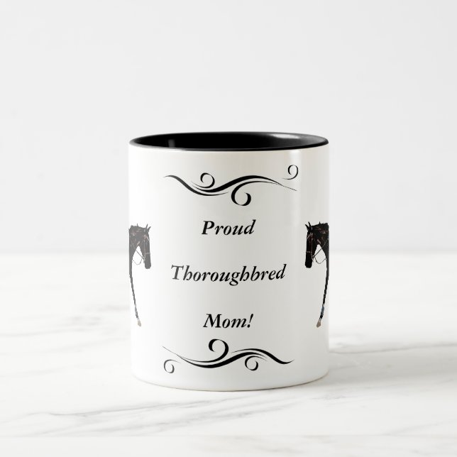 Proud Thoroughbred Mum Mug (Center)