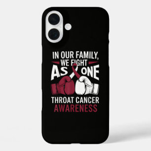 Proud Throat Cancer Survivor Inspirational iPhone 16 Plus Case