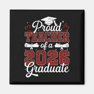 Proud Tia Of A Cl Of 2026 Graduate Senior Graduati Magnet