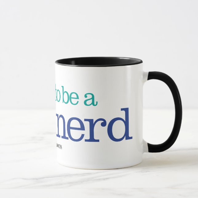 Proud to be a bird nerd mug (Right)