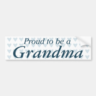 Proud to be a Grandma! Bumper Sticker