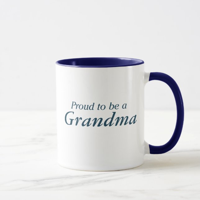 Proud to be a Grandma! Mug (Right)