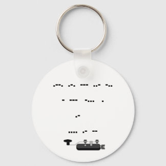 Proud To Be A Ham Morse Code Keychain