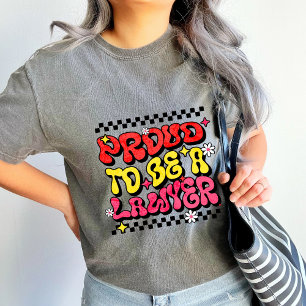Proud to Be a Lawyer appreciation gift Tri-Blend Shirt