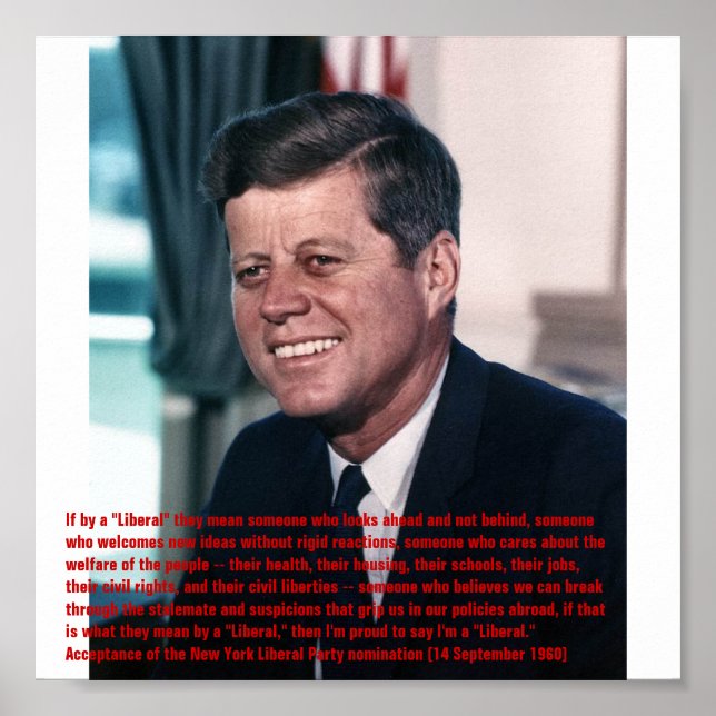 Proud to be a ‘Liberal’ Poster (Front)