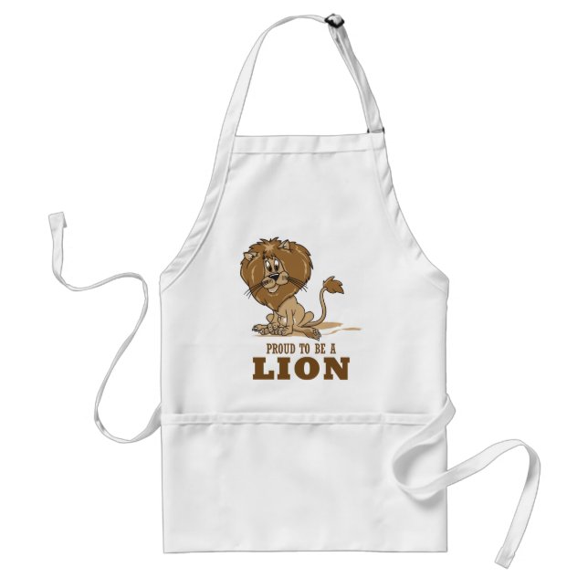Proud To Be A Lion Standard Apron (Front)