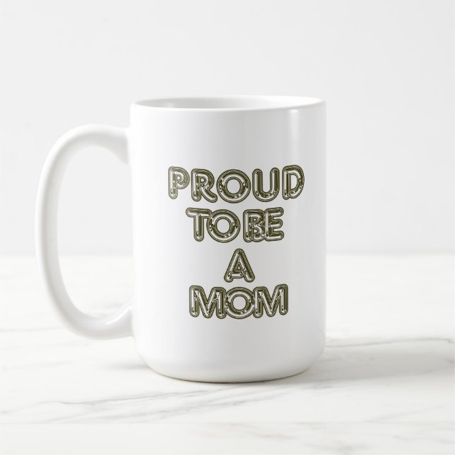 Proud To Be A Mum Mug (Left)