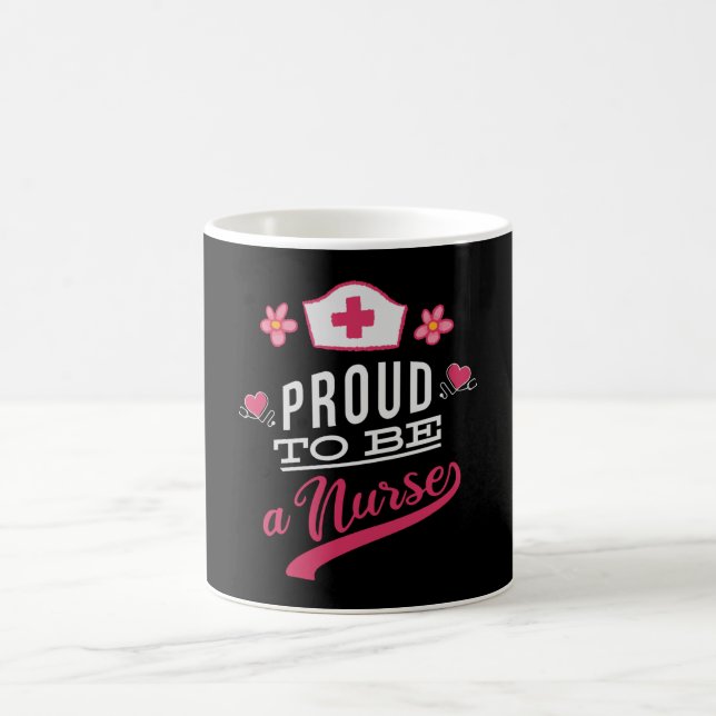 Proud to be a Nurse Coffee Mug (Center)