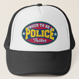 Proud to be a Police Father Trucker Hat