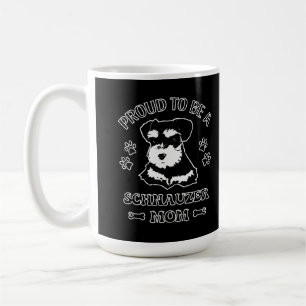 Proud To Be A Schnauzer Mum Coffee Mug