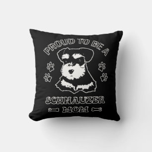 Proud To Be A Schnauzer Mum Cushion