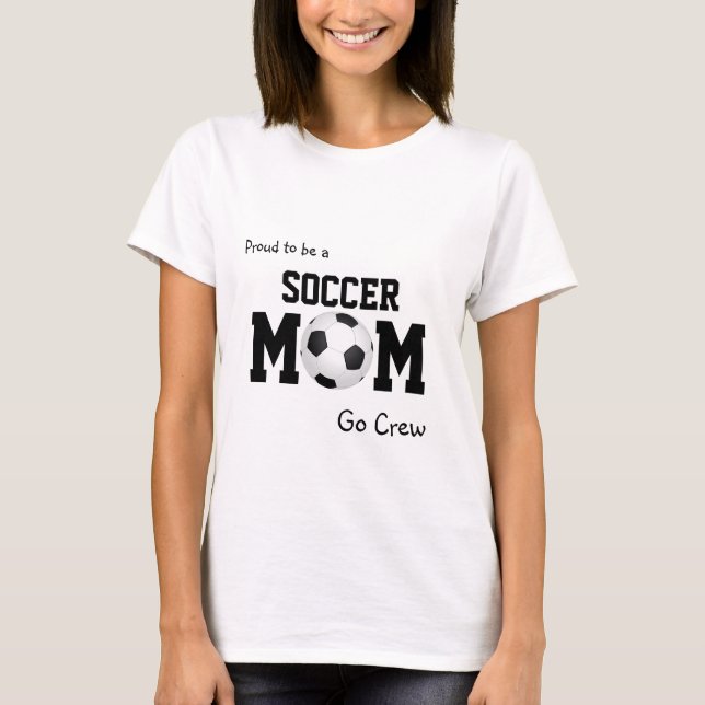 Proud to be a Soccer Mum customisable tank (Front)