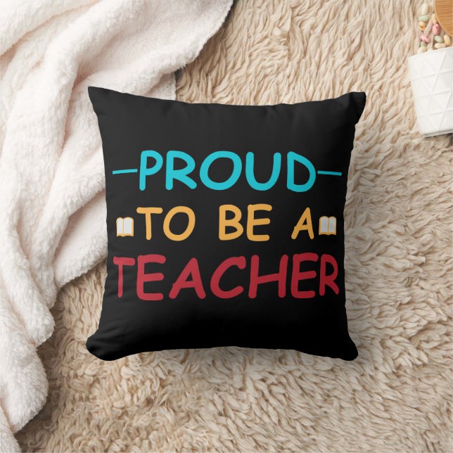 PROUD TO BE A TEACHER  CUSHION (Blanket)