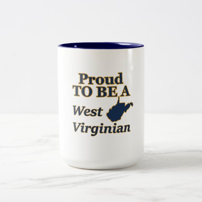 Proud to be a West Virginian Mug (Center)