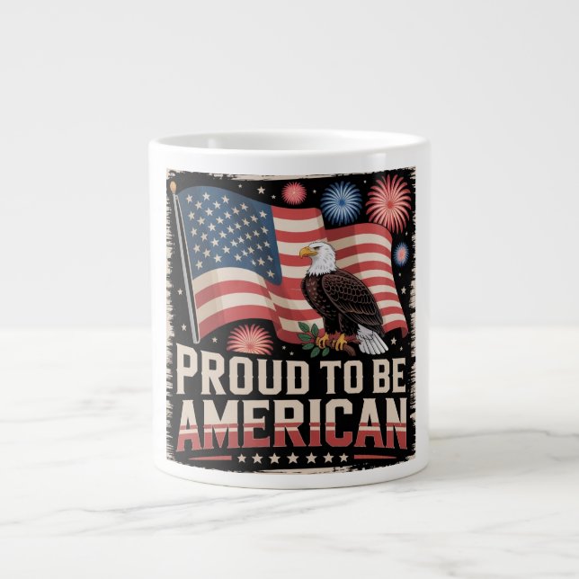 Proud to Be American Mug (Front)