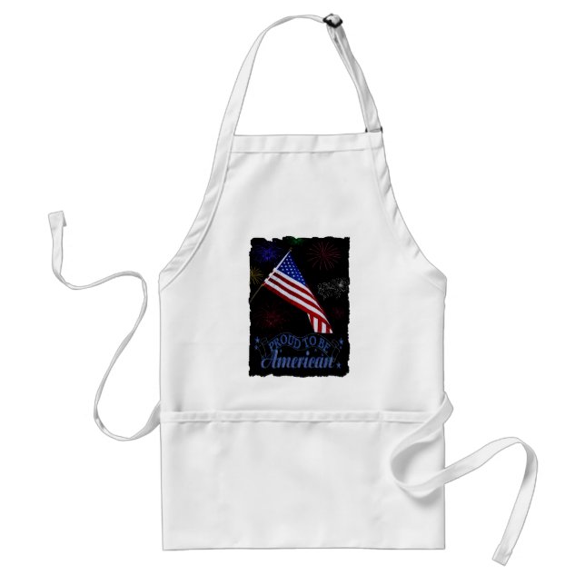 proud to be American Standard Apron (Front)