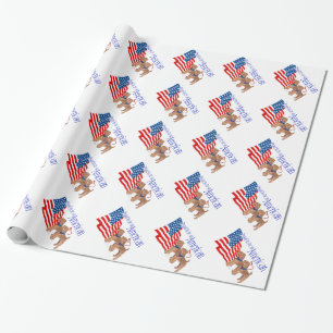 Proud to be American Wrapping Paper