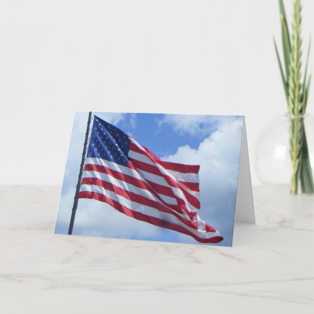 Proud to be an American Card (Front)