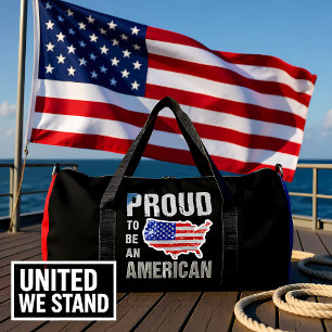 Proud To Be An American Duffle Bag
