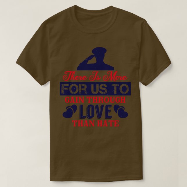 Proud To Be An American Patriot (18)  T-Shirt (Design Front)