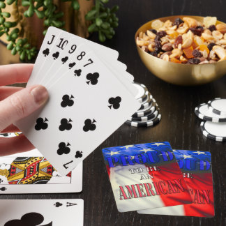 Proud to be an American Playing Cards