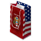 "Proud to be an American," red, white and blue