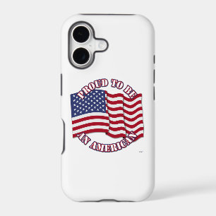Proud To Be An American With USA Flag