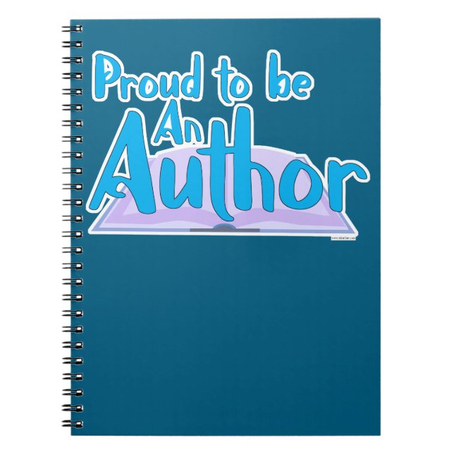 Proud To Be An Author Epic Saying Notebook (Front)