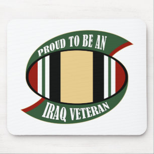 Proud To Be An Iraq Veteran Mouse Pad
