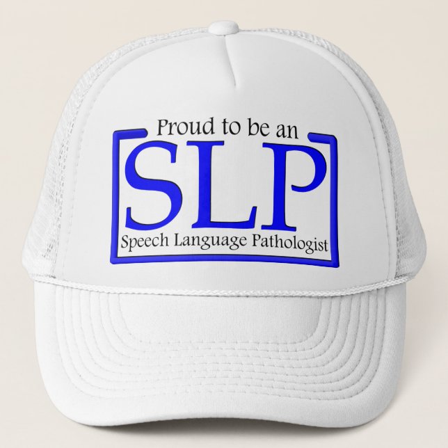 Proud to be an SLP Trucker Hat (Front)