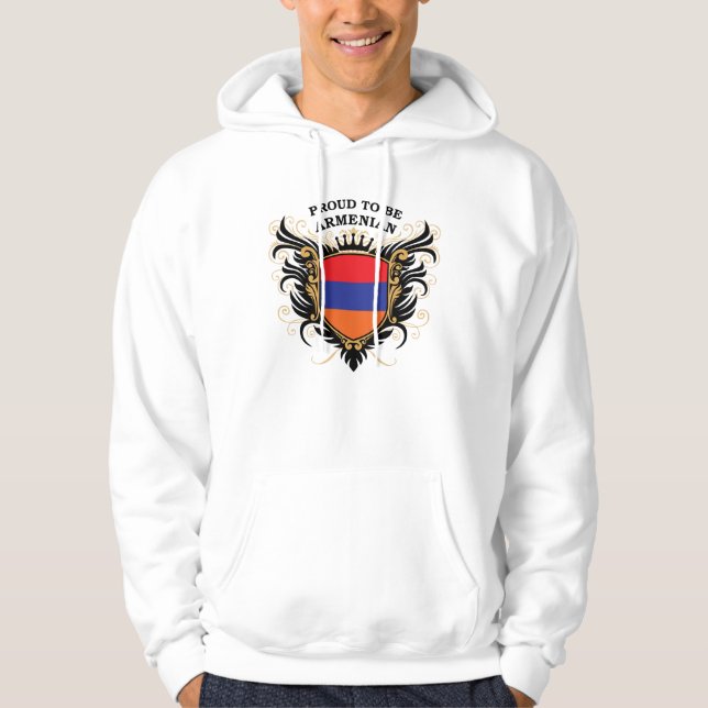 Proud to be Armenian Hoodie (Front)