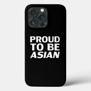 Proud to be Asian, black white iPhone 13 Pro Case