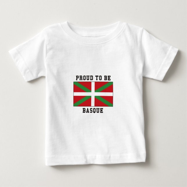Proud to be Basque Baby T-Shirt (Front)