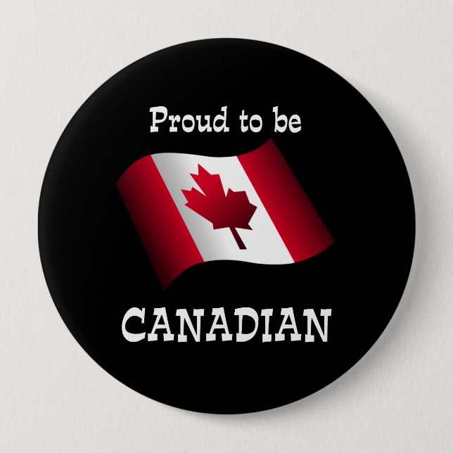 Proud to be Canadian Button (Front)
