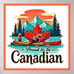 Proud to be Canadian Poster
