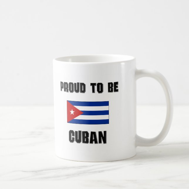 Proud To Be CUBAN Coffee Mug (Right)